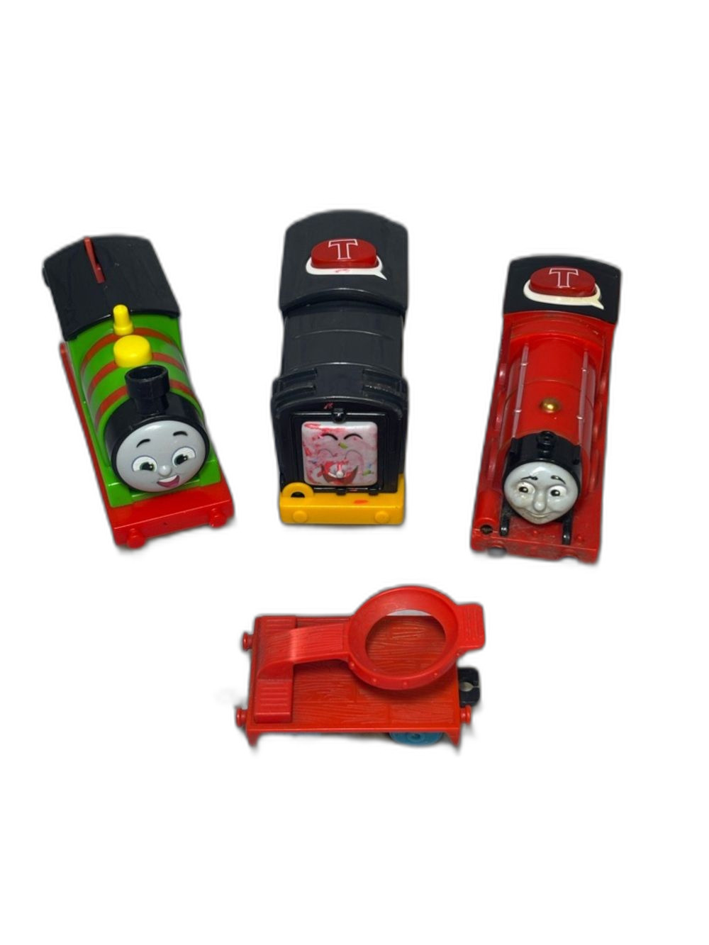 Thomas & Friends Trackmaster James Motorized 6-inch Locomotive Percy Diesel READ